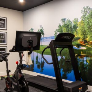 Interior Design Photography in Ashburn Virginia Loudoun County Fitness Room