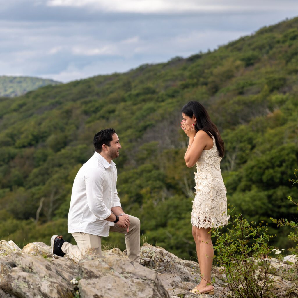 Surprise proposal in Shenandoah National Park