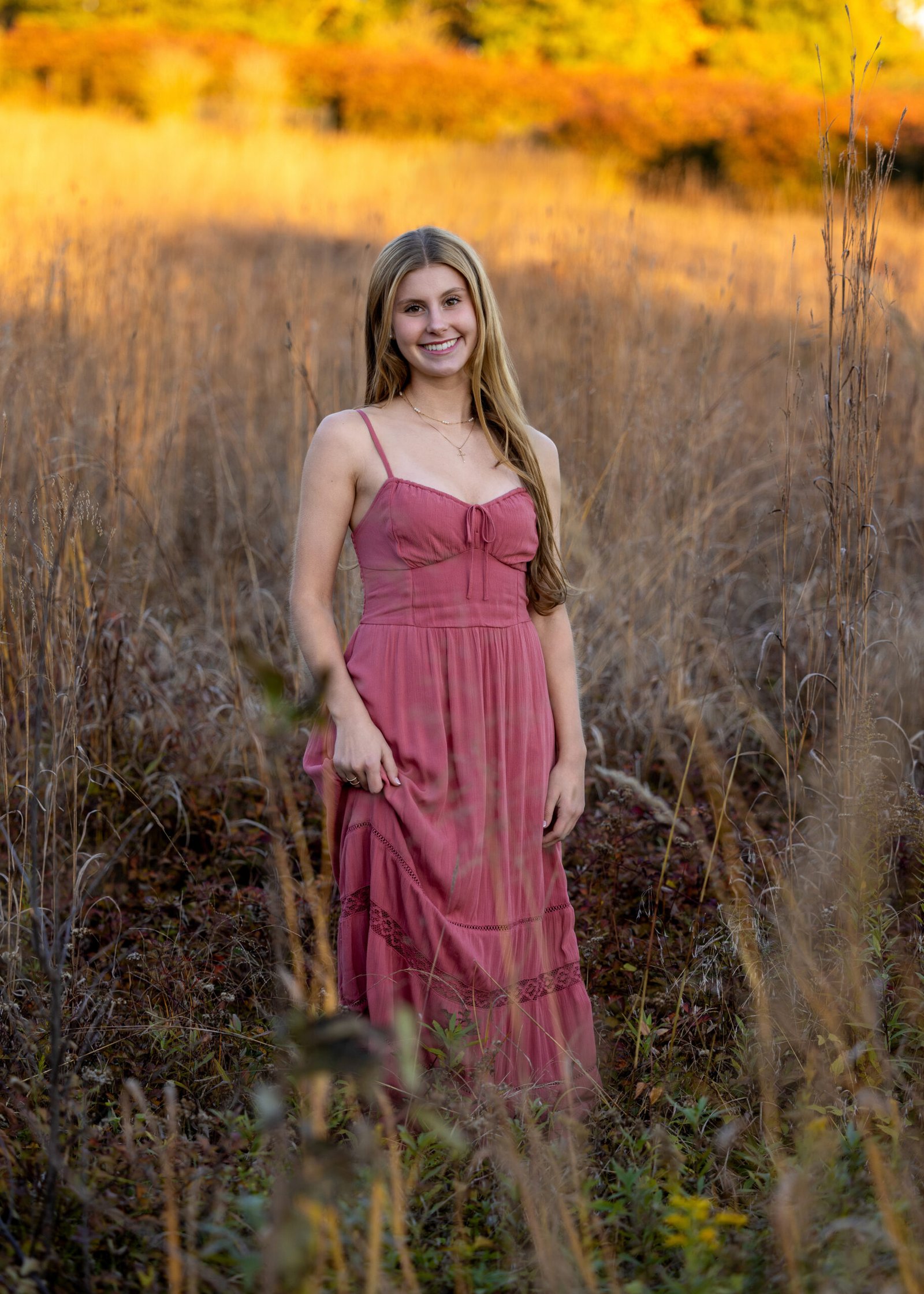 Perfect fields for senior pictures shot by Jennifer Gonzalez from Ashburn, Virginia Loudoun County